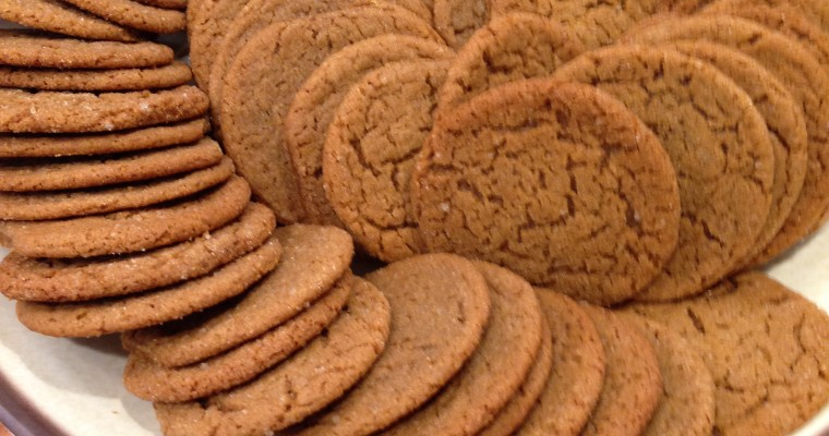 Molasses Sugar Cookies