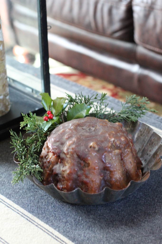 Plum Pudding candle.